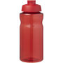 H2O Active® Eco Big Base 1 l drinkfles met klapdeksel - Rood/Rood