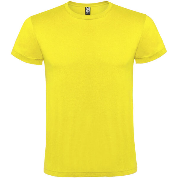Atomic short sleeve unisex t-shirt - Yellow - XS