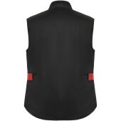 Armada werkvest met meerdere zakken - Zwart/Rood - 3XL