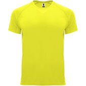 Bahrain sportshirt met korte mouwen voor heren - Fluor Yellow - S