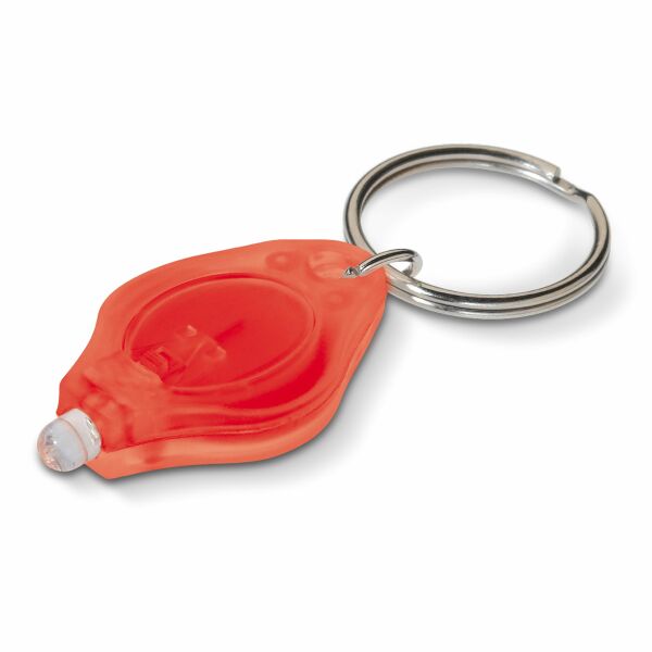 Sleutelhanger lamp - Ecru / Rood Sleutelhanger lamp - Ecru / Rood