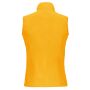 Bodywarmer van microfleece dames yellow XL