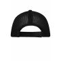 6 Panel Corduroy-Mesh Cap Organic Cotton black/black one size