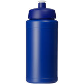 Baseline gerecyclede sportfles van 500 ml - Blauw/Blauw Baseline gerecyclede sportfles van 500 ml - Blauw/Blauw