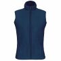 Bodywarmer van microfleece dames true indigo 4XL