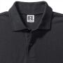 RUS Hardwearing Polycotton Polo, Black, 5XL