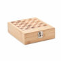 CHESSET - Schaakbord wijn set - Hout