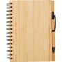 Bamboe notitieboek Carmen bruin
