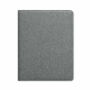 CASOVE - 300D RPET A4 portfolio - Wit/zwart