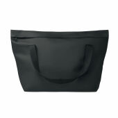 RIDE TOTE BAG - PU fiets boodschappentas 10L - Zwart