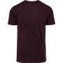 Acid Washed Tee berry black S