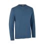 Interlock T-shirt | lange mouw - Indigo, 3XL