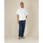 Asher - Boxy uniseks T-shirt van stevige stof - 3XL