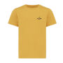 IQONIQ Koli kids lichtgewicht gerecycled katoen t-shirt, ochre yellow (1112)