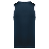 Basketbalshirt voor heren Navy / White 4XL