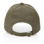 Impact AWARE™ 6 panel 280gr gerecycled katoenen cap, groen