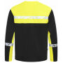 7002 T-SHIRT L.S PGL Black/Yellow S