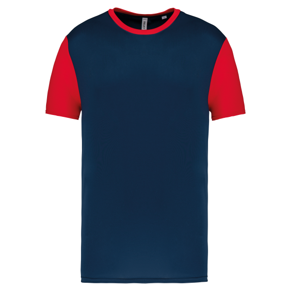 Unisex multisport T-shirt met korte mouwen in twee kleuren Unisex multisport T-shirt met korte mouwen in twee kleuren