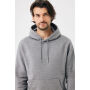 IQONIQ Joshua recycled cotton hoodie, light heather anthracite (L)