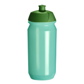 Groen transparante bidon, groene dop