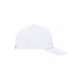 5 Panel Promo Cap Lightly Laminated white one size