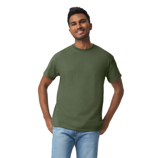 Gildan T-shirt Heavy Cotton for him 417 military green 4XL