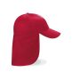 JUNIOR LEGIONNAIRE STYLE CAP, CLASSIC RED, One size, BEECHFIELD