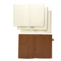 Daily Notes Binder 3-in-1 hervulbaar PU notitieboek, bruin