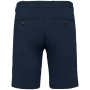 Ecologische chinobermuda heren Navy Blue 40 FR