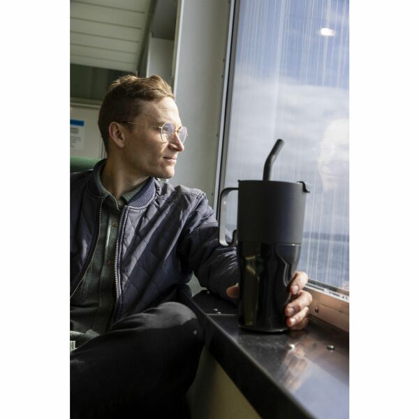 Klean Kanteen Rise Tumbler with Straw Lid 1,065 ml - black Klean Kanteen Rise Tumbler with Straw Lid 1,065 ml - black
