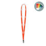 Ronde polyester lanyard