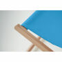 HONOPU - Houten strandstoel - Turquoise