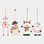 Cadeau / boomhanger WOODEN SNOWI WOODEN SNOWI