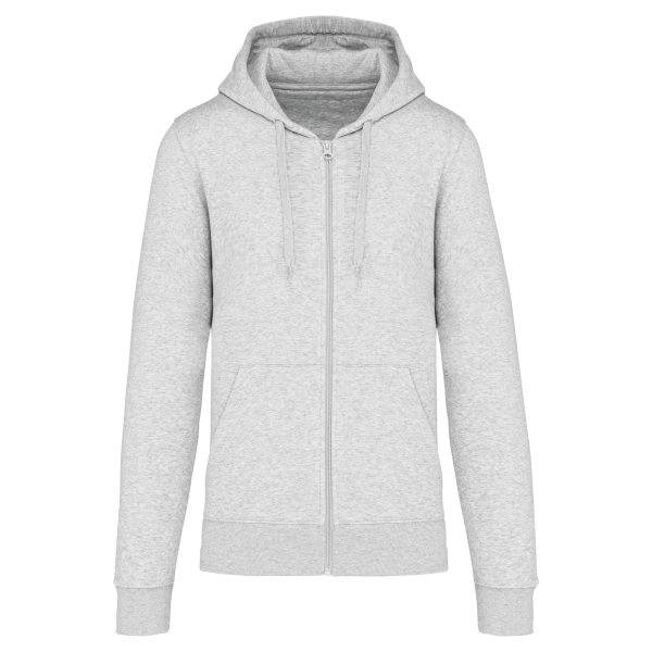 Ecologische herensweater met capuchon en ritssluiting Ash Heather XS Ecologische herensweater met capuchon en ritssluiting Ash Heather XS
