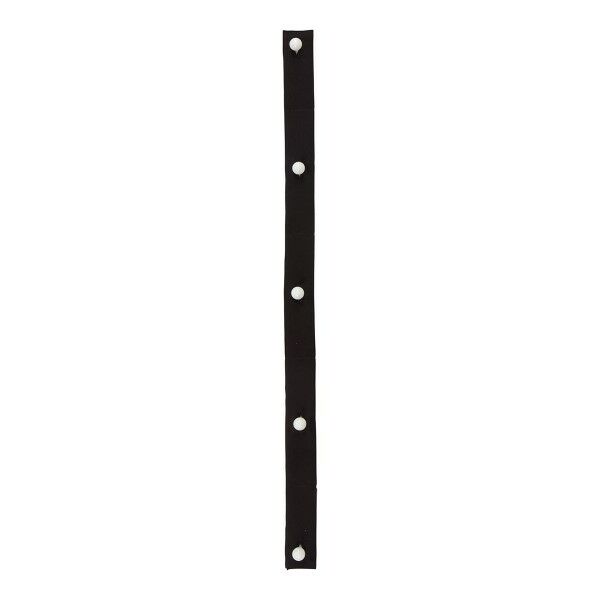 Button Strip 5-hole, 13 cm spacing , 2 Pieces / Pack