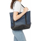 rPET polyester (600D) draagtas Lumi blauw