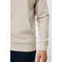 IQONIQ Jasper gerecycled katoen hoodie, desert (L)