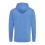 Iqoniq Torres gerecycled katoen hoodie ongeverfd, heather blue (S)