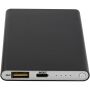 Pep type-C powerbank van 4000 mAh van gerecycled aluminium - Titanium