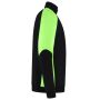 Sweatvest Bicolor Redefined Dames 306122 Black-Lime 3XL
