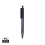 X3 GRS gerecycled PC plastic pen frosted, donkerblauw
