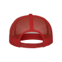 Klassieke truckerpet RED / WHITE One Size