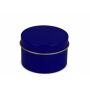 Dhyana plantaardige geurkaars in gerecycled blik - Blauw