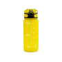 RIGON Drinkfles transparant Tritan met draagbeugel, 750ml - geel RIGON Drinkfles transparant Tritan met draagbeugel, 750ml - geel