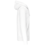 Hooded Sweater Met Rits White XS