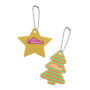 CreaFelt Key Xmas - aangepaste kerstsleutelhanger, kerstboom