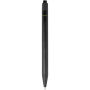 Chartik monochromatische balpen van gerecycled papier met matte afwerking (zwarte inkt) - Zwart