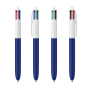 BIC® 4 Colours Soft 4 Colours Soft BP LP Navy Blue_UP white_RI white