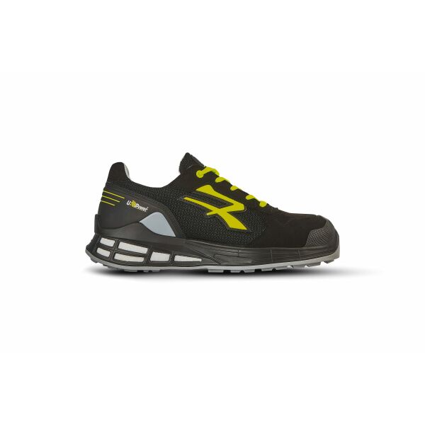 Veiligheidsschoen Elvis Black / Yellow 36 EU Veiligheidsschoen Elvis Black / Yellow 36 EU
