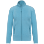 Microfleece met rits dames Cloudy blue heather XXL